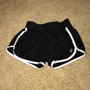 black justice athletic shorts